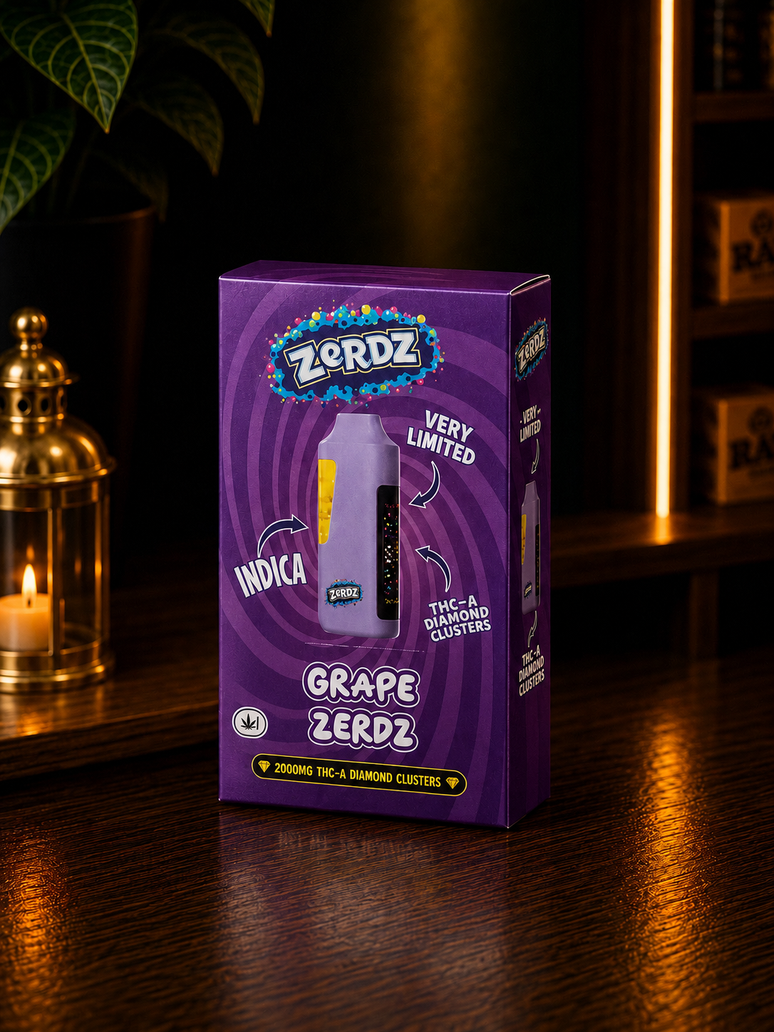Zerds 2G Grape Indica