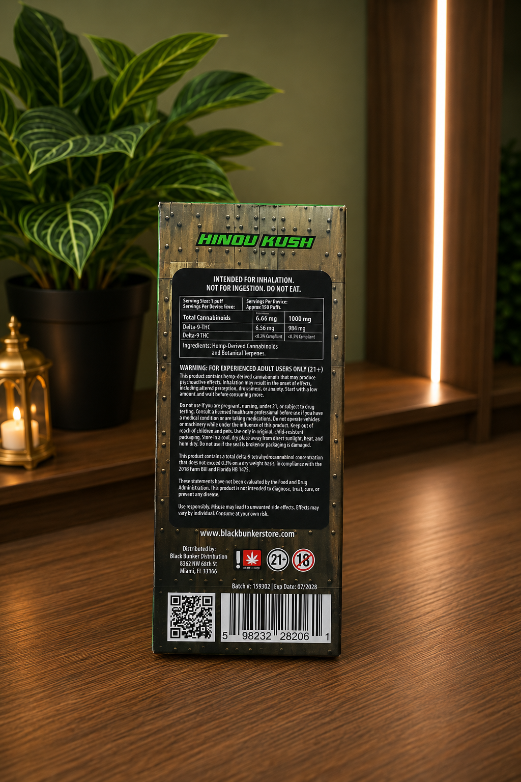 Black Bunker 1G Indica